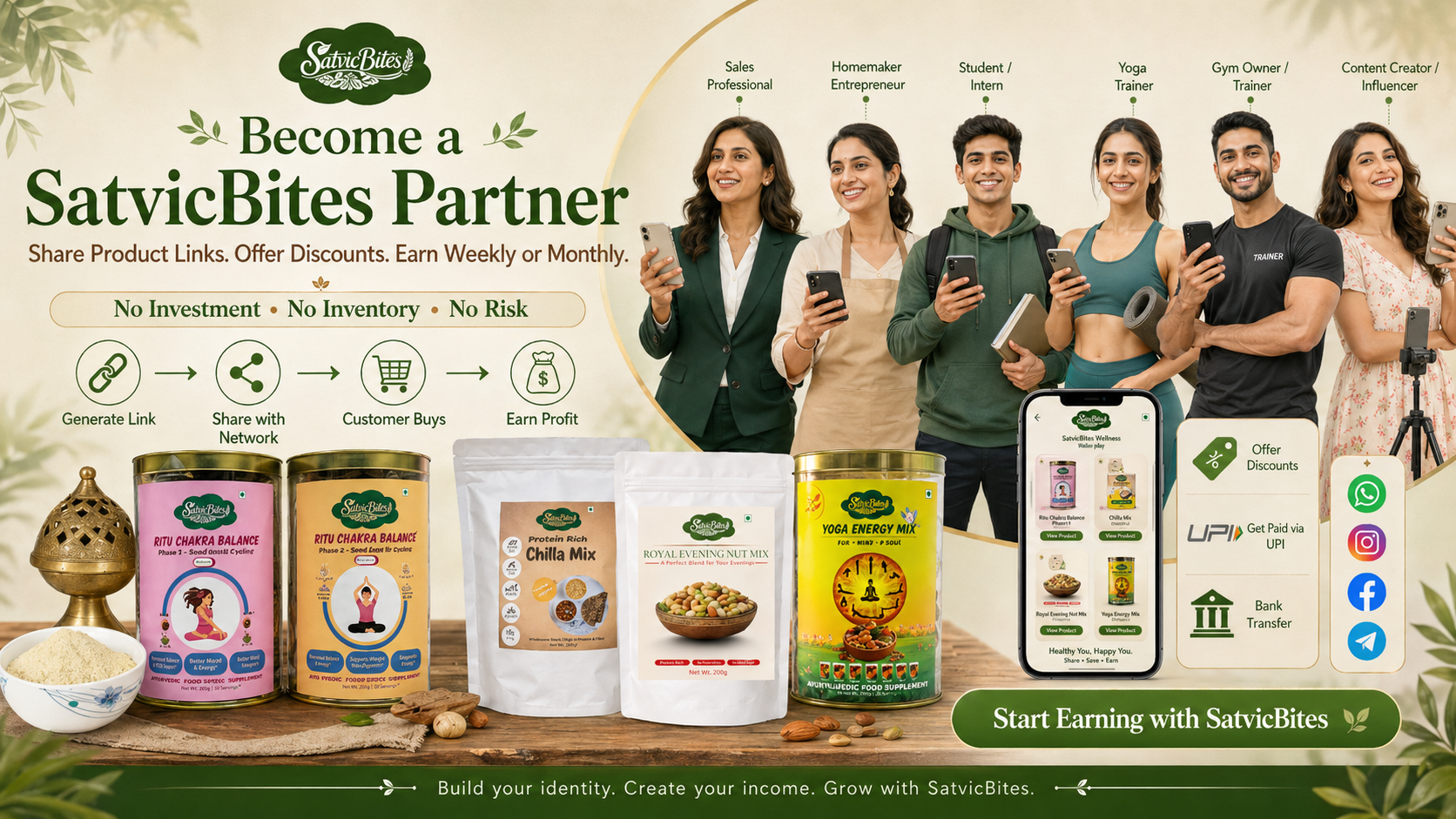 Become a SatvicBites partner